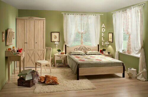 Фото интерьера спальни в деревенском стиле.jpg